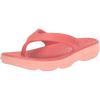 imageRyka Womens Rest Ez Recovery Sandal FlipFlopSunset Pink