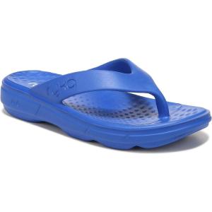 imageRyka Womens Rest Ez Recovery Sandal FlipFlopBright Blue