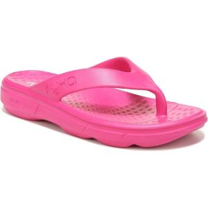 imageRyka Womens Rest Ez Recovery Sandal FlipFlopPink Begonia