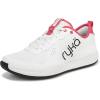 imageRyka Womens Court Agility SneakerWhitePopstar Pink