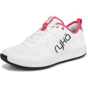 imageRyka Womens Court Agility SneakerWhitePopstar Pink