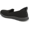 imageRyka Womens Effortless Slip on SneakerBlack Knit Fabric