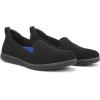 imageRyka Womens Effortless Slip on SneakerBlack Knit Fabric