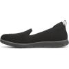 imageRyka Womens Effortless Slip on SneakerBlack Knit Fabric
