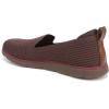 imageRyka Womens Effortless Slip on SneakerChicory Brown Knit Fabric