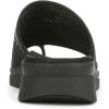 imageRyka Womens Elegance Slide Wedge SandalBlack