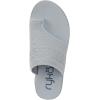 imageRyka Womens Elegance Slide Wedge SandalPearl Blue Knit Fabric