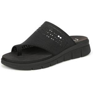 imageRyka Womens Elegance Slide Wedge SandalBlack