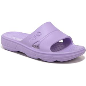 imageRyka Womens Restore Slide Recovery SandalWildflower Purple