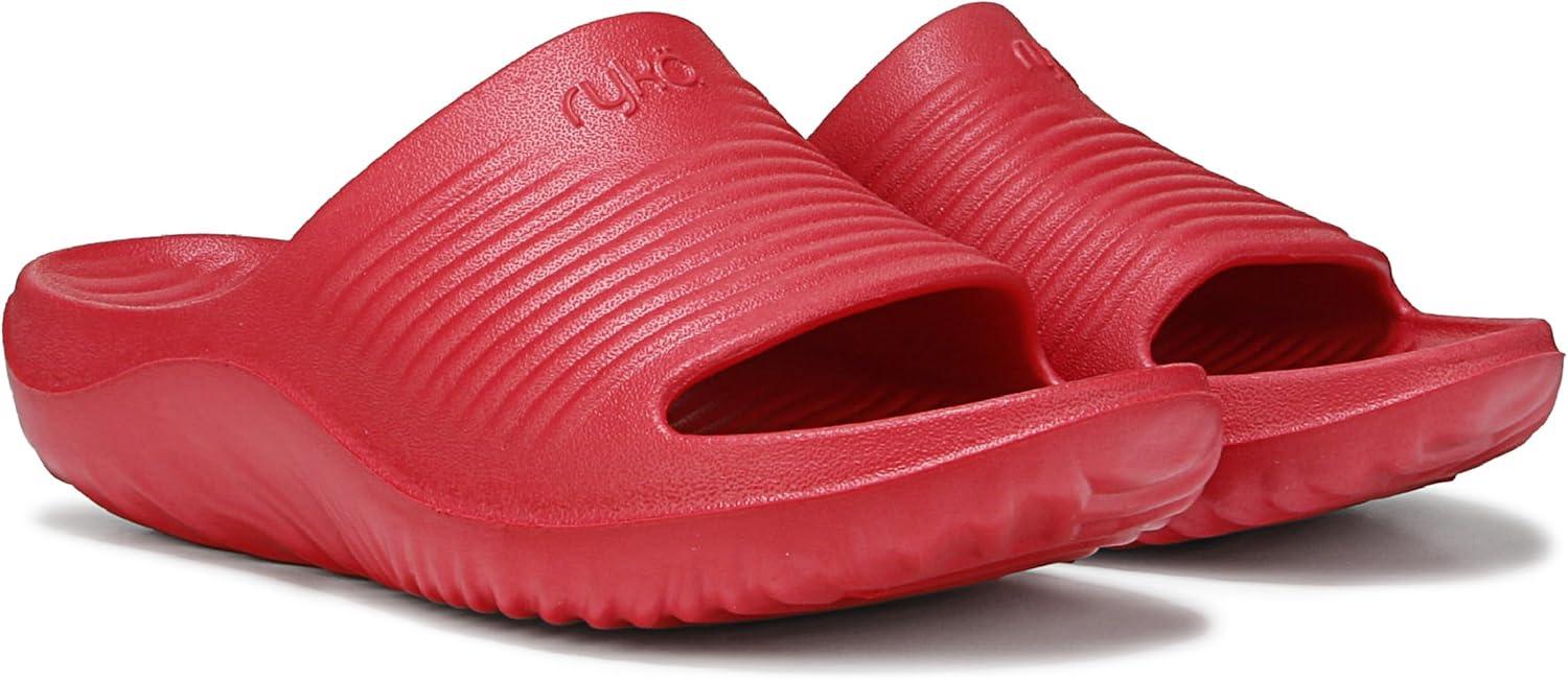 imageRyka Womens Echo Recovery Slide SandalPop Star Pink