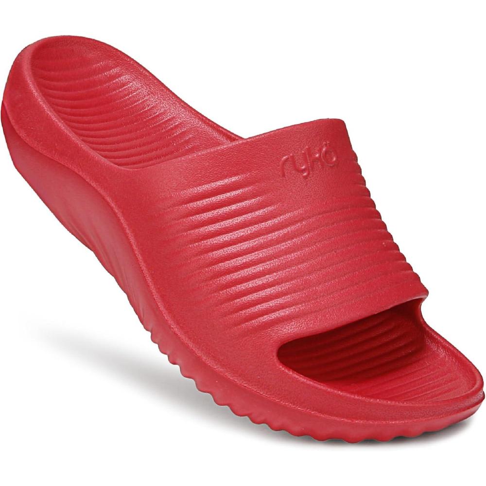 imageRyka Womens Echo Recovery Slide SandalPop Star Pink