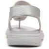 imageRyka Womens Margo Next Thong Sandal SportMetallic Silver