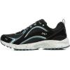 imageRyka Womens Sky Walk Trail Hiking ShoeBlackGreen