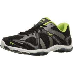 imageRyka Womens Influence Training ShoeBlackSharp GreenForge GreyMetallic