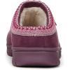 imageRyka Womens Stellar MuleRich Purple Microfiber