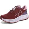 imageRyka Womens Devotion X Max RS Walking Shoes Windsor Red Mesh Fabric 75 M