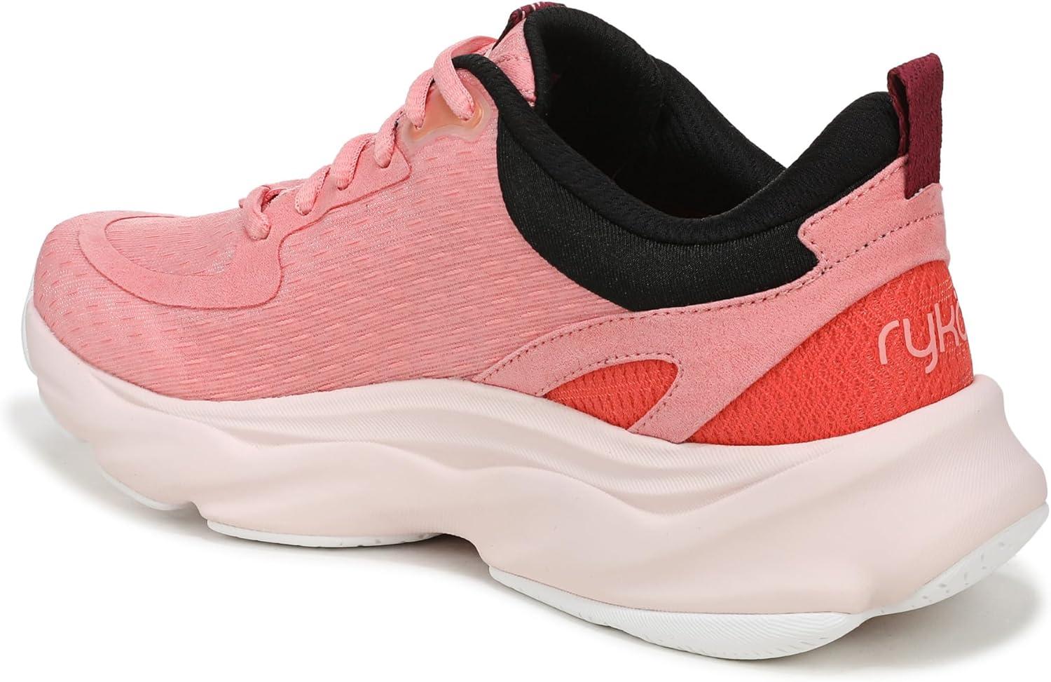 imageRyka Womens Rezorb Max SneakerPink Coral Mesh Fabric