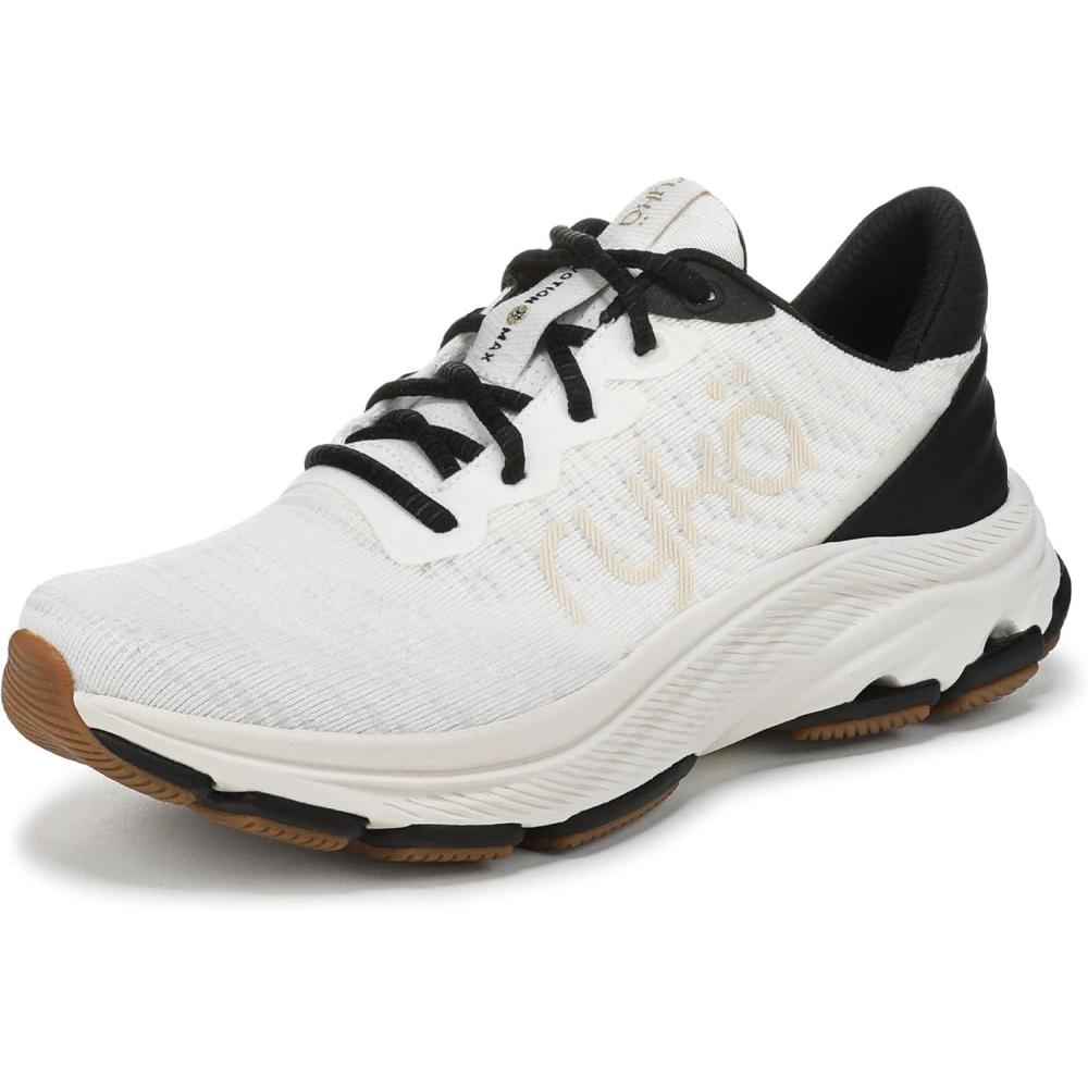 imageRyka Womens Devotion X Max RS Walking Shoes White Black 95 M
