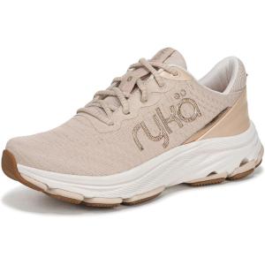 imageRyka Womens Devotion X Max RS Walking Shoes Beige Metallic Mesh Fabric 5 M