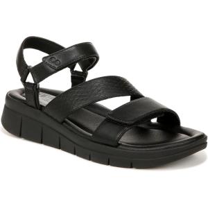 imageRyka Womens Elite Slingback Strappy Sandal FlatBlack