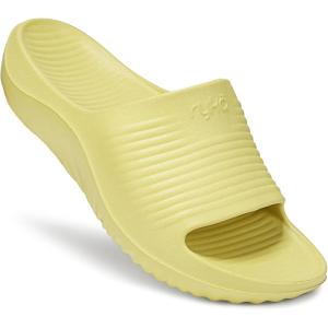 image:imageRyka womens Echo Recovery SlideVerdant Yellow